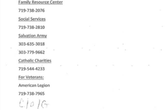 ADDITIONAL HELP CONTACTS